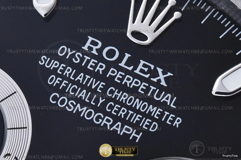 0113 Compact ROLDYT0441B – Daytona 116520 904L SS SS Blk Stk QF SH 955